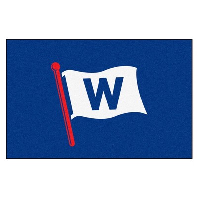 MLB Chicago Cubs 19"x30" W Flag Logo Rug