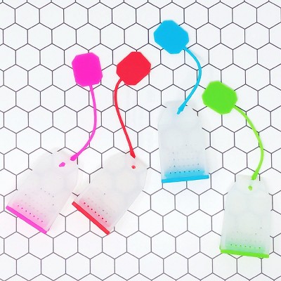 Colorful Silicone Tea Infusers for Loose Leaf Tea, Set of 6