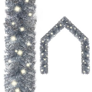 Garland Silver PVC 32.8 feet Christmas Garland Other - 1 of 4