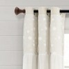 Lush Décor Dylin Flower Embroidery Window Curtain Panel Single - 3 of 4