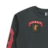 Mens Tom & Jerry Crewneck Sweatshirt - Classic Hanna-Barbera Embroidered Sweatshirt - Vintage Cartoon Long Sleeve Sweatshirt - 3 of 4