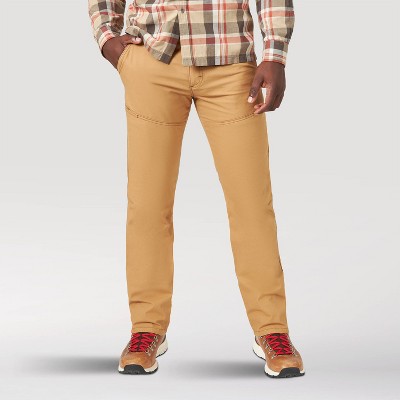 Wrangler Men's Atg Canvas Straight Fit Slim 5-pocket Pants - Desert 34x30 :  Target