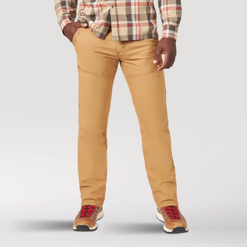 Wrangler Men's Atg Canvas Straight Fit Slim 5-pocket Pants - Desert 30x30 :  Target