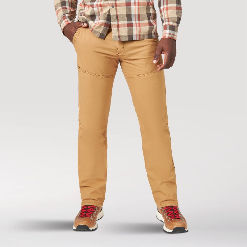 Wrangler Men's ATG Canvas Straight Fit Slim 5-Pocket Pants, 1 of 8