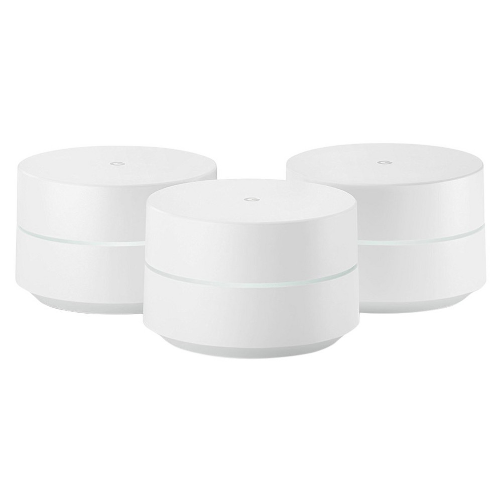 UPC 842776100641 product image for Google Wifi Solution Router Replacement 3pk - White | upcitemdb.com