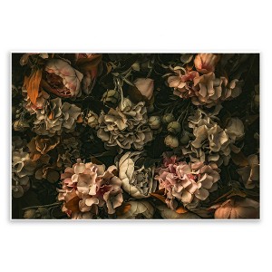 Stupell Industries Dark Moody Floral Botanical Closeup Detailed Design, 13" x 19" - 1 of 4