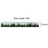 Wrapables Holographic Foil Washi Masking Tape, Pine Trees in Snow, 15mm x 10M - 3 of 3