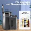 Ca'lefort Wine Chiller, Single Bottle Electric Wine Chiller 41°F-64°F for Bottle Red, Champagne, Coffee, with Power Cord and 1 Coffee Cup for Home - 4 of 4