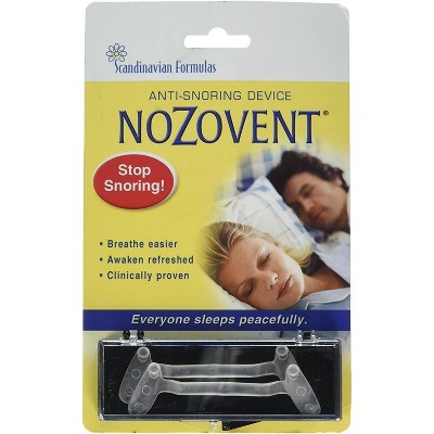 Nozovent Anti-Snoring Device-2 Piece by Scandinavian Formulas  -  2 Each