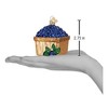 Old World Christmas 3.0 Inch Basket Of Blueberries Ornament Fruit Nutrition Tree Ornaments - 2 of 3