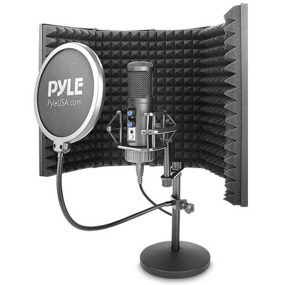 Pyle USB Condenser Microphone PSMIUSBIB57 - Professional Studio Quality, Plug & Play