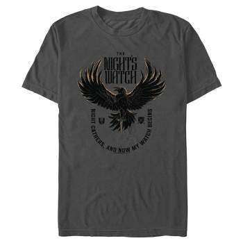 Men's Game of Thrones The Night's Watch Crow T-Shirt