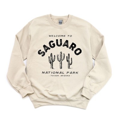 Simply Sage Market Women's Graphic Sweatshirt Vintage Saguaro National Park