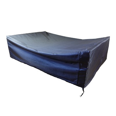 Summerset Shield Gold 2-Layer Polyester Fabric Outdoor Dining Set Cover, Charcoal Grey