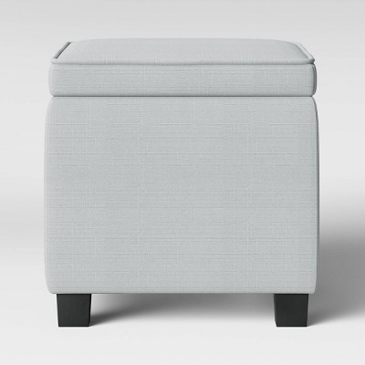 target storage ottoman grey