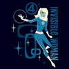Mens The Fantastic Four: First Steps Retro Invisible Woman T Shirt - 2 of 4
