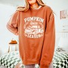 Simply Sage Market Pumpkin Spice Season Truck Distressed Lightweight Garment Dyed Sweatshirt - 3 of 4