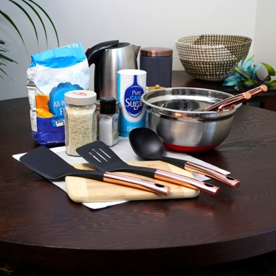 Oster Kitchen Bliss 5 piece Kitchen Tools Set with Rose Gold Handle — фото 4