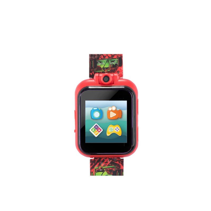 PlayZoom Kids Smartwatch with Headphones: Red Race Cars, 4 of 9
