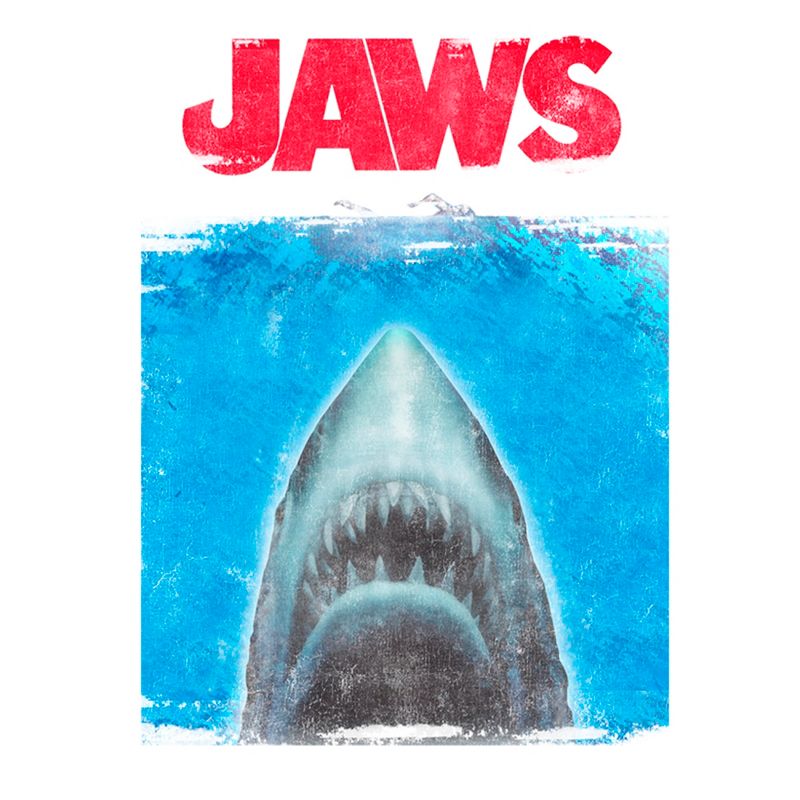 Men's Jaws Shark Movie Poster T-Shirt, 2 of 6