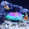 Unique Bargains Aquarium Silicone Simulation Coral Aquatic Plant Ornaments 2.36"x2.36" 1 Pc - 2 of 4