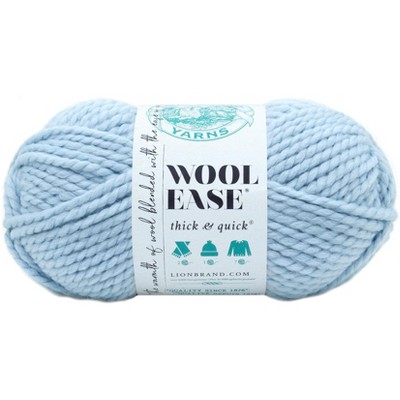 Lion Brand Wool-Ease Thick & Quick Yarn-Glacier