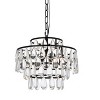 Elegant Lighting Mila 14 inch pendant in black - 3 of 4
