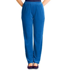 Woman Within Velour Pant - 1 of 4