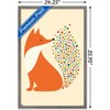 Trends International Andy Westface - Fox Little Fire Framed Wall Poster Prints - 3 of 4