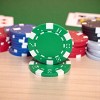 Slickblue 25-Count Striped Dice 11.5g Poker Chips, Clay Composite, Great for Game Nights & Counting Tools, Color Options - 2 of 3