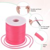 Unique Bargains Hollow Pipe Tubing Rubber Cord Silicone Stretchy Durable Elastic Beading Cord 1 Pc - 2 of 4