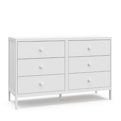 Graco Universal 6-Drawer Double Dresser - White