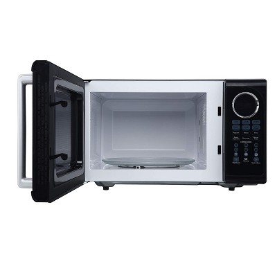 Black 0.9 Cu. Ft. Digital Countertop Microwave with LED Display