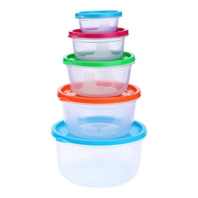 REGALWOVEN Storage Leakproof Reusable Microwavable Food Container 10 Pcs
