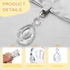 Unique Bargains Metal Outdoor Garden Decorative Tablecloth Weight Clips 8 Pcs - 3 of 4
