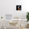 Stupell Industries Iconic Pear Earring Girl Framed Print Under Glass - 3 of 4