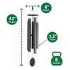 Lambright Country Chimes Alpine Whisper Wind Chime - Amish Handcrafted, Mocha, 43" - 3 of 3