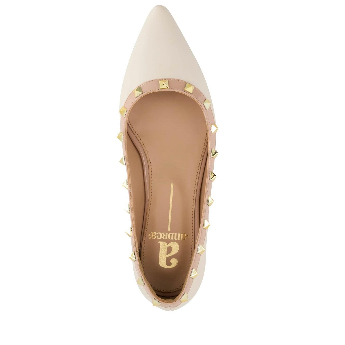 Обувь Andrea Women's classic Flats 94987 Ivory 8 — фото 4