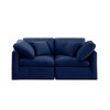 Meridian Furniture,Indulge Velvet Modular Sofa - 4 of 4