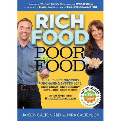 Rich Food Poor Food - by  Mira Calton & Jayson Calton (Paperback)