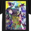 ZOM 100: Bucket List of the Dead Poster Art Collage Men's Black Short Sleeve Tee - 2 of 3