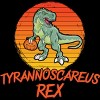 Men's Design By Humans Tyrannoscareus Rex Funny Dinosaur Halloween Costume By rawresh6 T-Shirt - 2 of 4