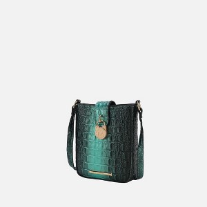 MKF Collection Avery Halloween Faux Crocodile Embossed Gradient Stylish crossbody bag for women by Mia K - 1 of 4