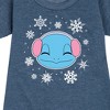 - Pokémon - Squirtle And Snowflakes Graphic Short Sleeve Fleece Dress - 2 of 4