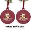 Calvin University Primary Logo Aluminum Holiday Christmas Tree Ornament  3.0" (7.6 cm) x 3.37" (8.6 cm) - 2 of 4