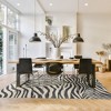 Crystal Print Animal Print Modern Casual Livingroom Dining Bedroom Flat Pile Easy Care Indoor Area Rug - 4 of 4