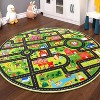 Kids Carpet, City Traffic Road Carpet, Super Soft, Non-Slip, Learning Exercise Mat / Puzzle Car Carpet, Bedroom / Kids Room / Playroom - 4 of 4