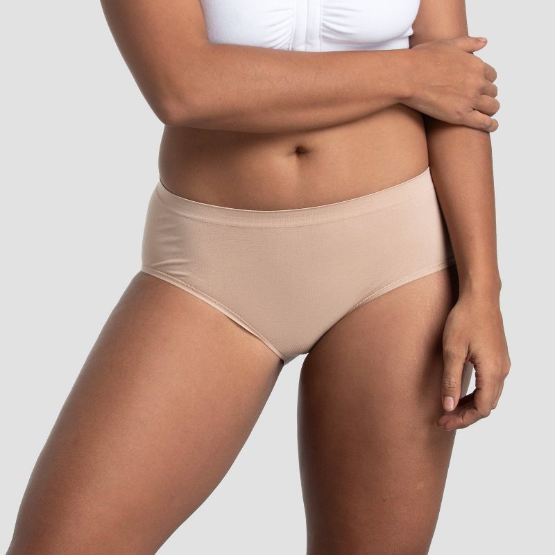 Fruit of the Loom Women's 6pk 360 Stretch Seamless Low-Rise Briefs - Colors May Vary, 4 of 10