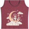 Women's - Instant Message - Celestial Moon Woman Graphic Racerback Tank - 2 of 4