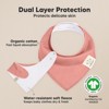 KeaBabies 10pk Organic Baby Bandana Bibs, Baby Drool Bibs for Baby Girl, Boy, Baby Bibs for Infant, Newborn - 2 of 4